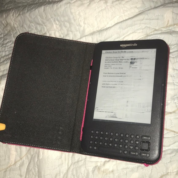 Pink kindle cover - Picture 2 of 2